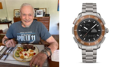 buzz aldrin 3 watches|watch worn by apollo astronauts.